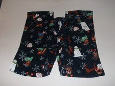 OLD NAVY NWT Size XS Flannel Pajama Pants w/ Pockets "Magic Mascot" pattern