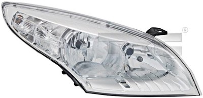 TYC Headlight Right Chrome For RENAULT Megane III Grandtour 