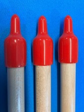   Billiards Pool Cue Tip Protectors 3-Pack 12.4mm to 13mm Tips  