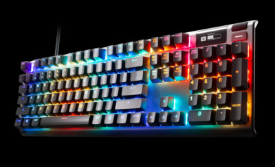 SteelSeries 64626 Apex Pro OLED Illuminated Wired Keyboard