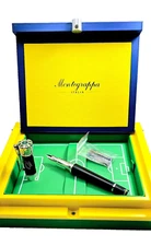 RARE! MONTEGRAPPA PELE P-10 LIMITED EDITION 639/1940 FOUNTAIN PEN BROAD NIB