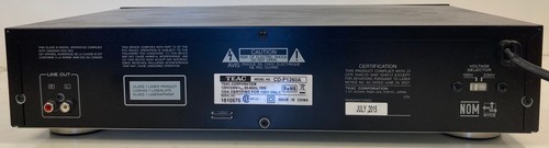 Teac Compact Disc Player with LCD CD-P1260 w Remote - MP3 Playback NO REMOTE - Picture 7 of 11