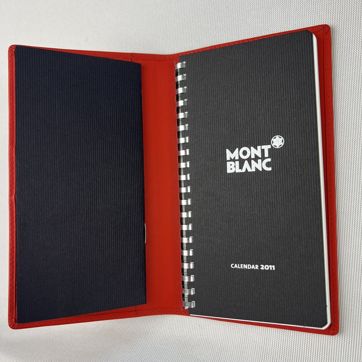 Montblanc Leather Goods Diaries & Notes Red Notebook 9511 | eBay