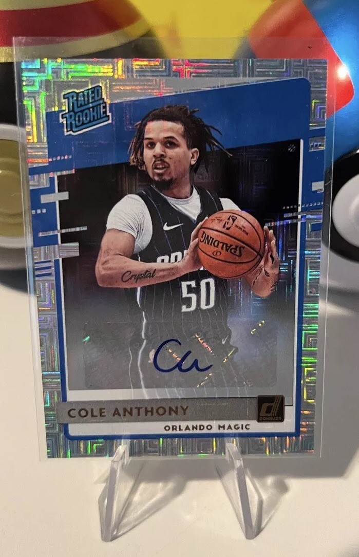 Cole Anthony - Rated Rookie Mojo Choice Auto - #208 - 2020 Donruss - NM/M