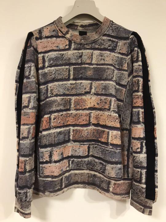 BERNHARD WILLHELM Bernhard Willhelm brick transfer knit BERNHARD 