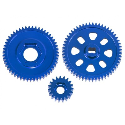 Kit Telaio NexxSpeed In Alluminio E Carbonio LCG (Blu) Per Axial AX24 1:24 - Nuovo