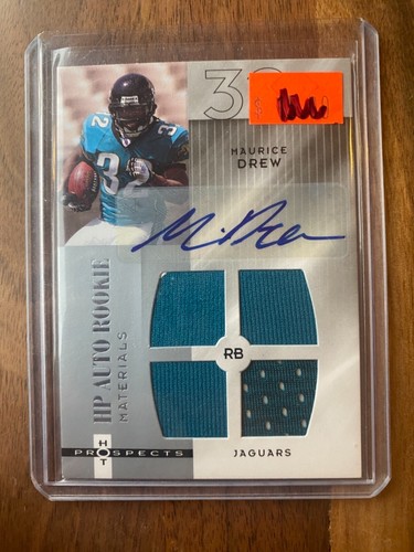 A46,686 - 2006 Hot Prospects #206 Maurice Drew Trikot Auto/999