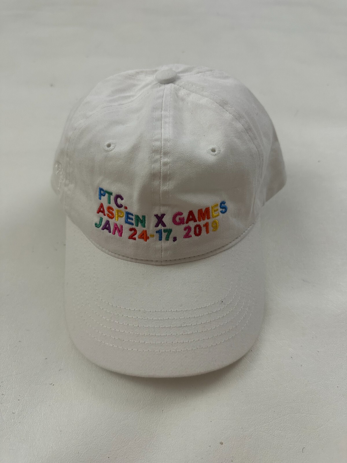 Ptc Aspen Graphic White Baseball Cap Hat One Size