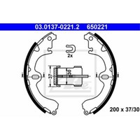 ATE Bremsbackensatz Bremsbacken Hinten FüR Toyota Corolla Compact _E10_