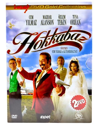 Hokkabaz DVD 2006 | Cem Yilmaz Turkish Movie | 2-Disc Comedy Drama | All Region