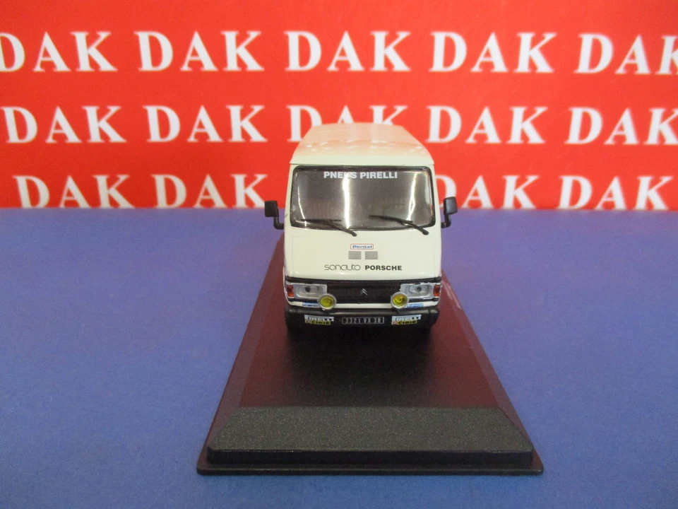 Die cast 1/43 Modellino Camion Citroen C35 Assistenza Rally Sonauto Kenwood 1982 - Immagine 3 di 4