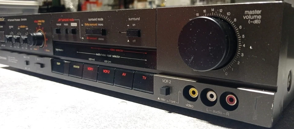 Technics SH-AV44 Processore AV Surround 30W + 30W (8 ohm, 1 khz, EIAJ) - Immagine 4 di 4