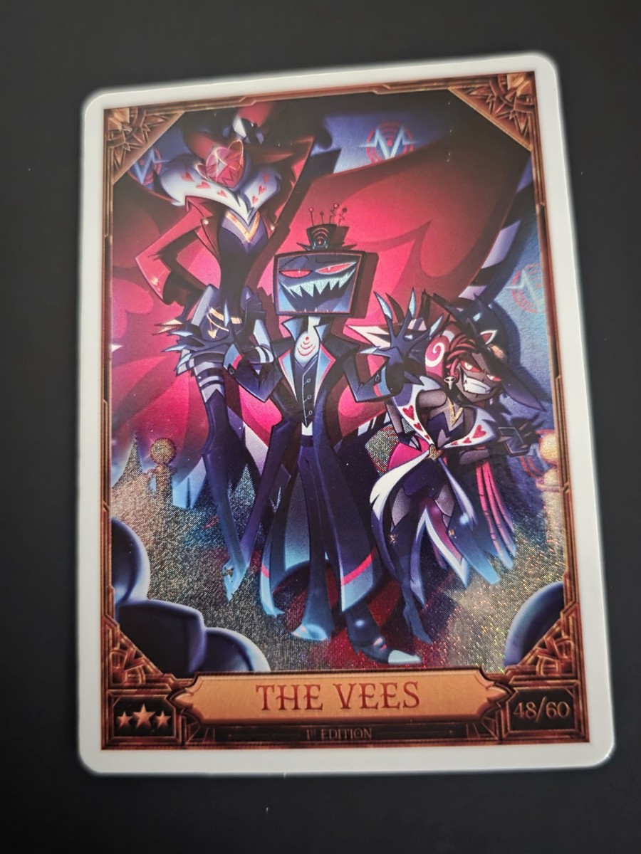 The Vees FOIL | RARE! 48/60 Hazbin Hotel Season 2 Trading Card