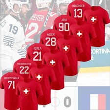 Switzerland Hockey 2026 Winter Olymp Team Name & Number Players Unisex Fan Gift