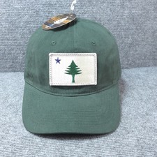 Rogue Life Maine Hat Cap Strap Back Mens Gree...