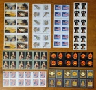 US Stamps Self-Adhesive Booklet Collection- Lot Of 8 Forever Booklets FV $124.80