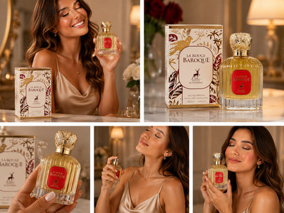 LA ROUGE BAROQUE by MAISON ALHAMBRA EDP SPRAY 3.4 oz Made in U.A.E free ship