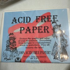 WELDEN ENTERPRISES Acid Free Archival Tissue Paper 25 Sheets 20" x 30"