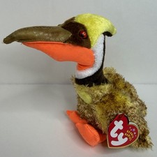 Ty Beanie Baby GLIDER Prehistoric Bird 6.5" NEW MWMTs Stuffed Animal Plush Toy