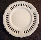 Vintage Kemple white milk glass plate