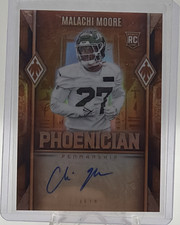 Panini 2025 Phoenix Malachi Moore Phoenician Penmanship Rookie Auto PHP-MAM Jets