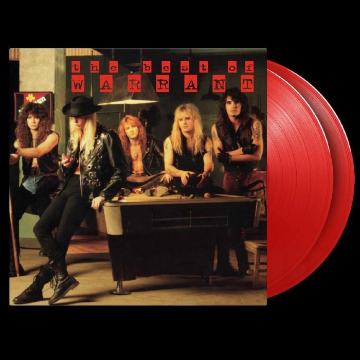 WARRANT - The Best Of (reissue) - 180 GRAM RED VINYL 2XLP