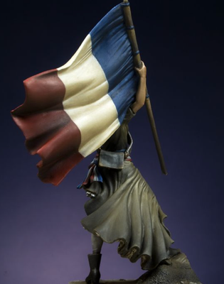 Petits soldats révolution en plastique à peindre