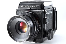 Exc 5 Mamiya RB67 Pro S Film Camera Sekor C 127mm F3.8 120 Back From JAPAN