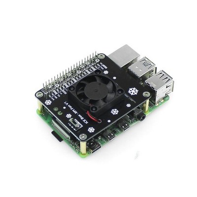 Kühlmütze für Raspberry Pi 5/4B/3B+ mit Single- und Dualpass Säulen