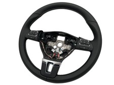 Vw Leather Multifunction Steering Wheel Dsg For Tiguan Touran Caddy 3 1t3