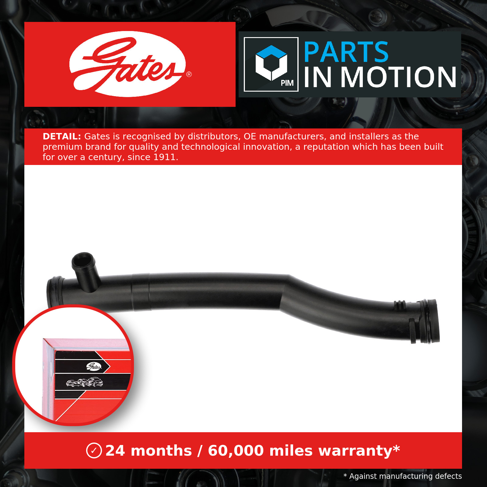 Coolant Flange / Pipe fits VW GOLF Mk6, PLUS 1.2 09 to 16 Water Gates 03F121065A - Image 19