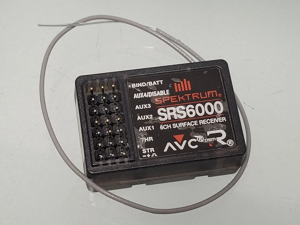Gebrauch Spektrum SRS6000 6-Kanal AVC DSMR Telemetrie Empfänger getestet