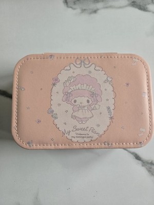 [63] Rosa Schmuckkästchen mit Sanrio Hello Kitty Schmuck.