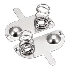 Battery Spring Plate AAA Battery Spring Contact Nickel Plate 20mmx9mm 20 Pcs