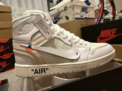 Nike Air Jordan 1 High Off White Gr.44 NEU