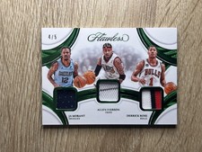 2024-25 Flawless Rose Iverson Morant GU Triple Patch Emerald /5