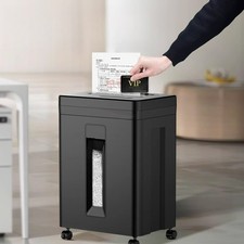 Electric High-power Paper Shredder for Office Use, A4 Paper Granular Shredder