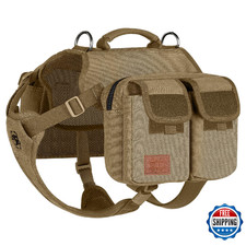 ONETIGRIS HOPPY CAMPER 3.0 Dog Hiking Backpack for Medium Large Dogs