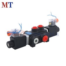 1 Spool Solenoid 12V DC Hydraulic Control Valve Double Acting 13 GPM 3600 PSI