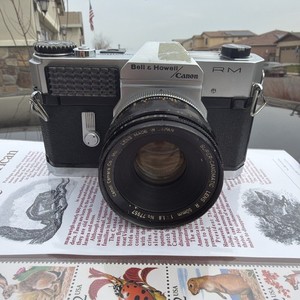 CANON RM フィルムカメラ Canon Canonflex RM SLR Film Camera - YouTube