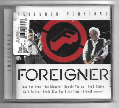 Foreigner Extended Versions Sony CD 2014 SEALED