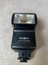 Minolta Auto Flash 220x Shoe Mount Flash TESTED