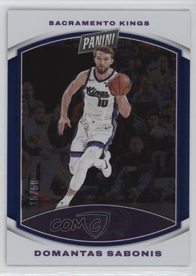 2023-24 Panini Player of the Day Blue 15/50 Domantas Sabonis #45 0ud4