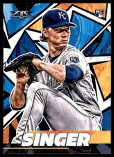 2021 Topps 1986 Baseball 35th Anniversary Blue Brady Singer RC Kansas City