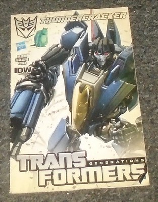 Thundercracker Trans Formers  Generation Hasbro IDW Comics softcover