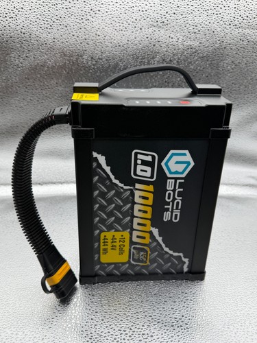 LUCID BOTS PLUS 1.0 COMPACT 10000mAh 44.4V 15C 12S LIPO SMART BATTERY PACK
