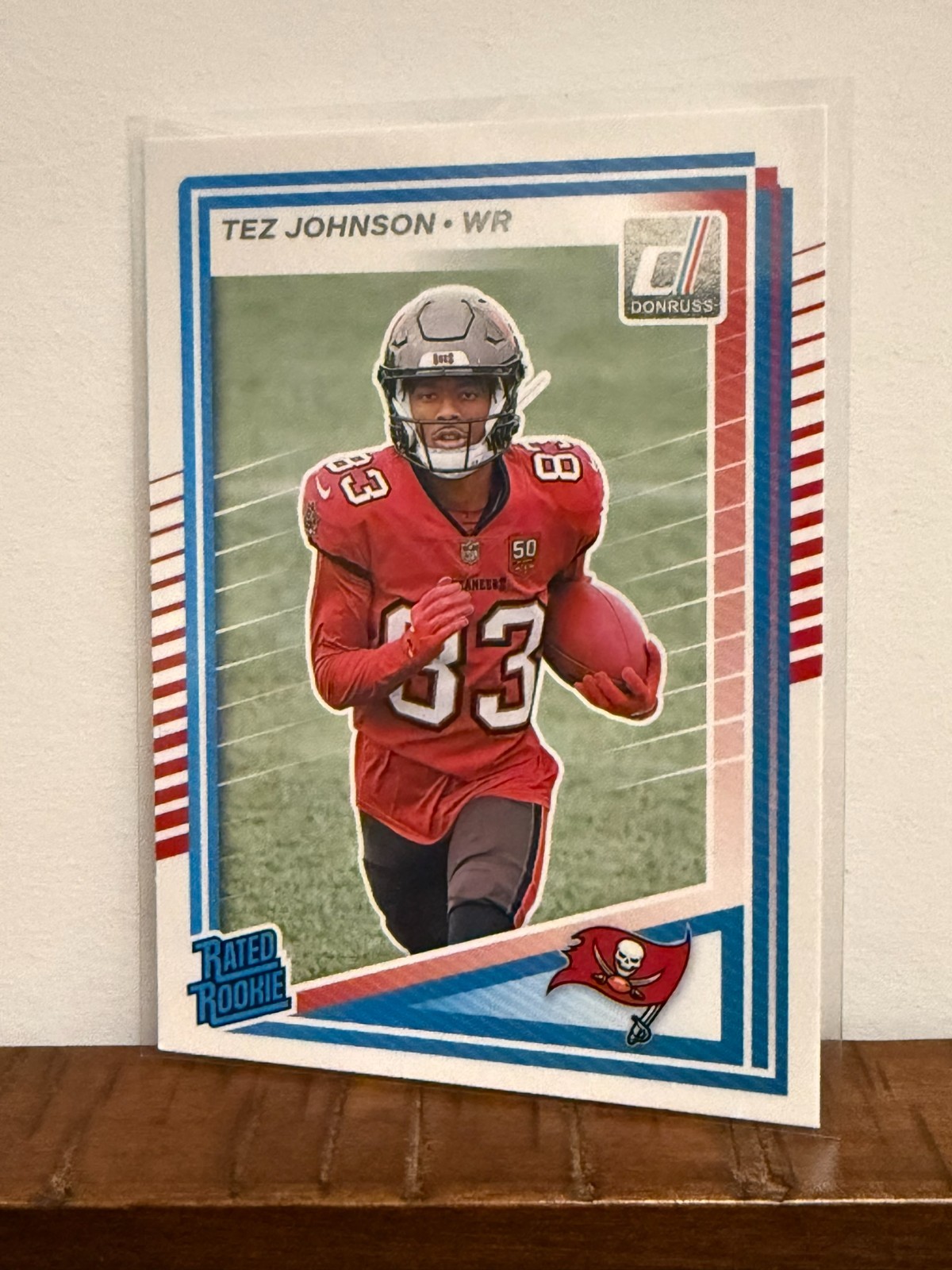 2025 Donruss Football Tez Johnson Rated Rookie (RC)