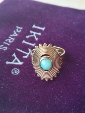 Ikita Ring Naturstein Amazonit