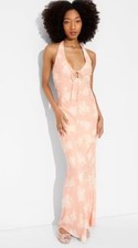 Wild Fable Women's Maxi Sundress Wild Fable XS Peach White