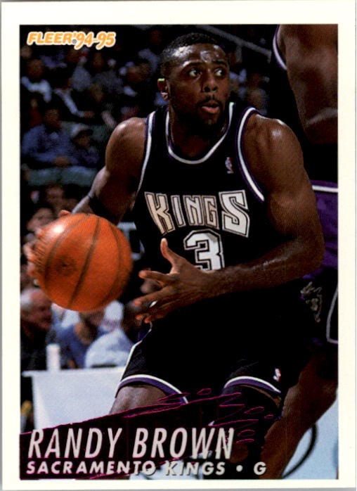 1994-95 Fleer #362 Randy Brown - BSK
